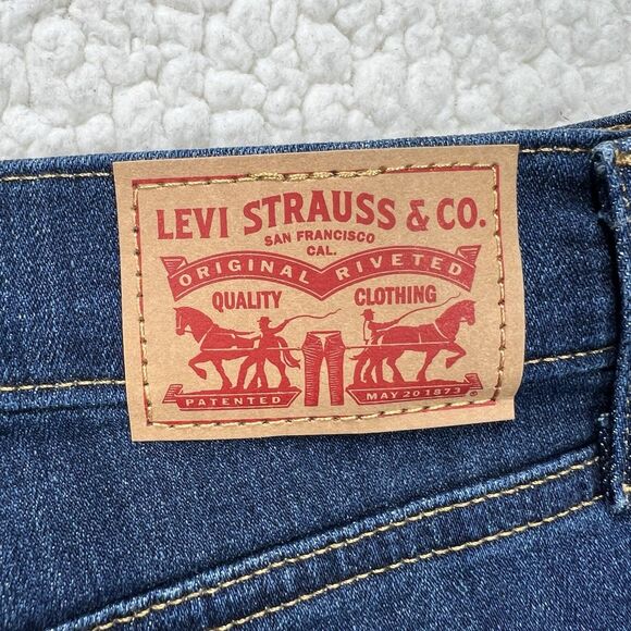 Levi’s 311 Shaping Skinny Jeans Women’s 34 (Actual 37x29) Blue Minimalist Casual - Picture 7 of 14